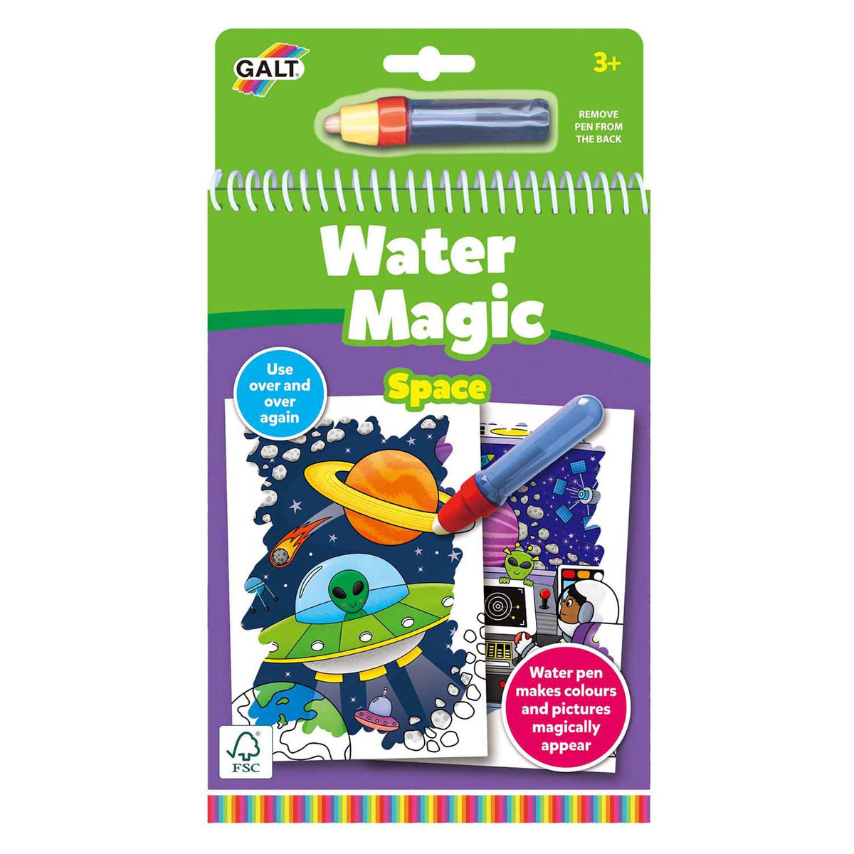 water magic space activity book 