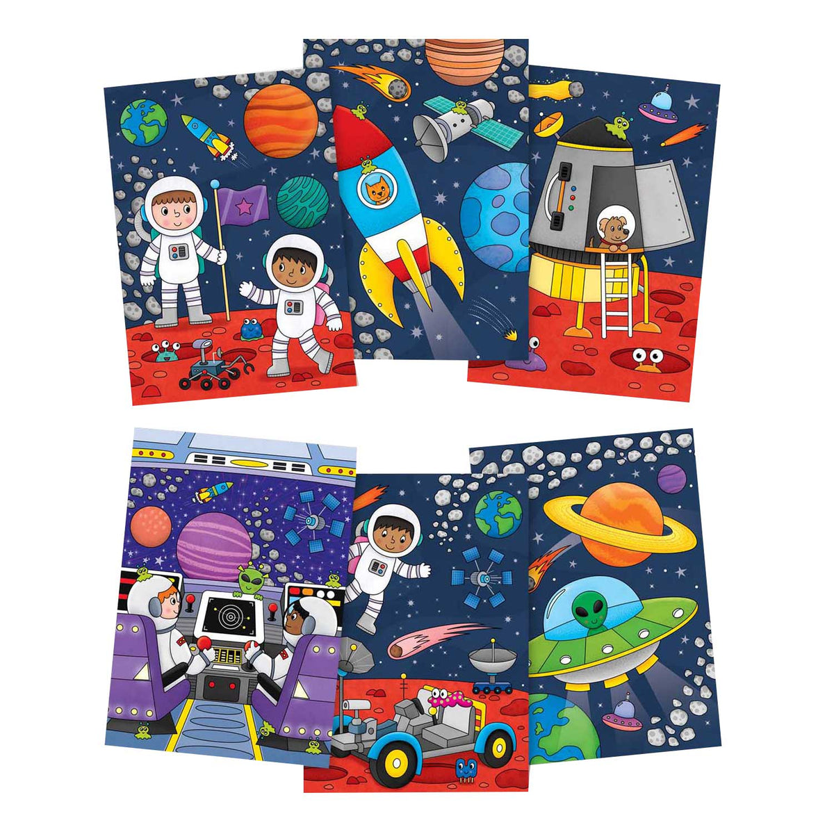 different pictures of water magic space book 