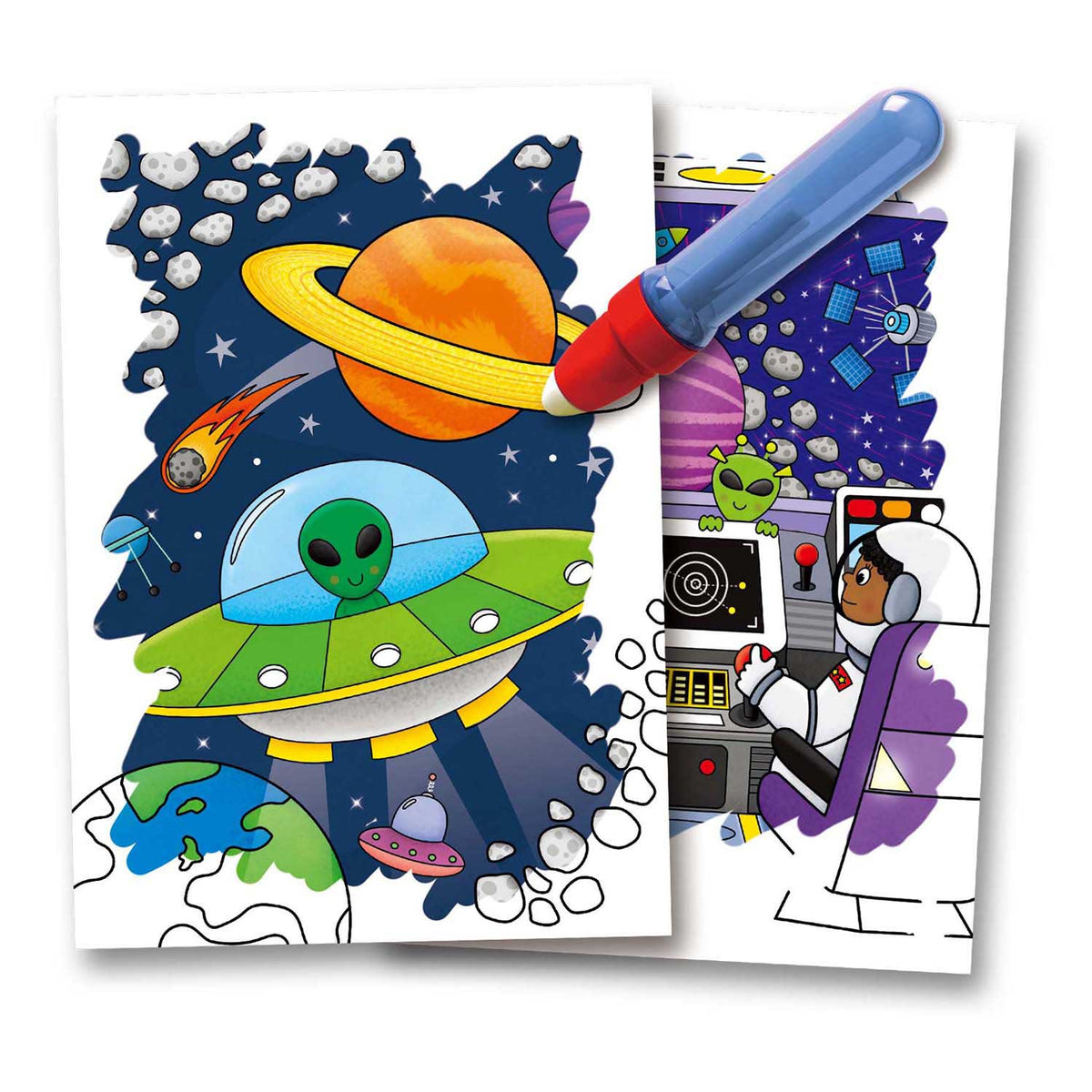 alien picture of water magic book 