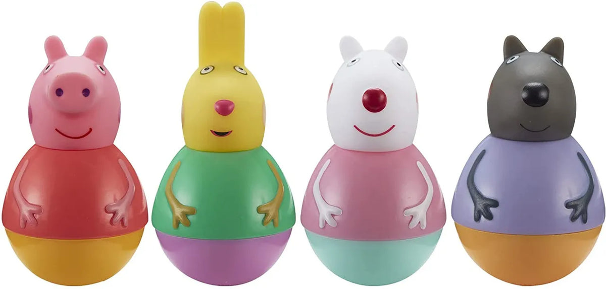 Peppa Pig and Friends Weebles: Pack of 4 Figures