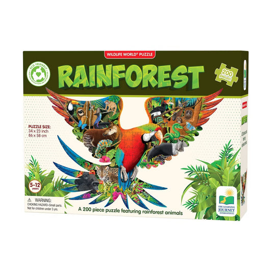 parrot jigsaw puzzle box 