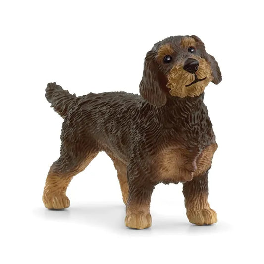 wire haired dachshund figure 