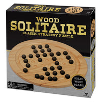 wood solitaire game packaging 