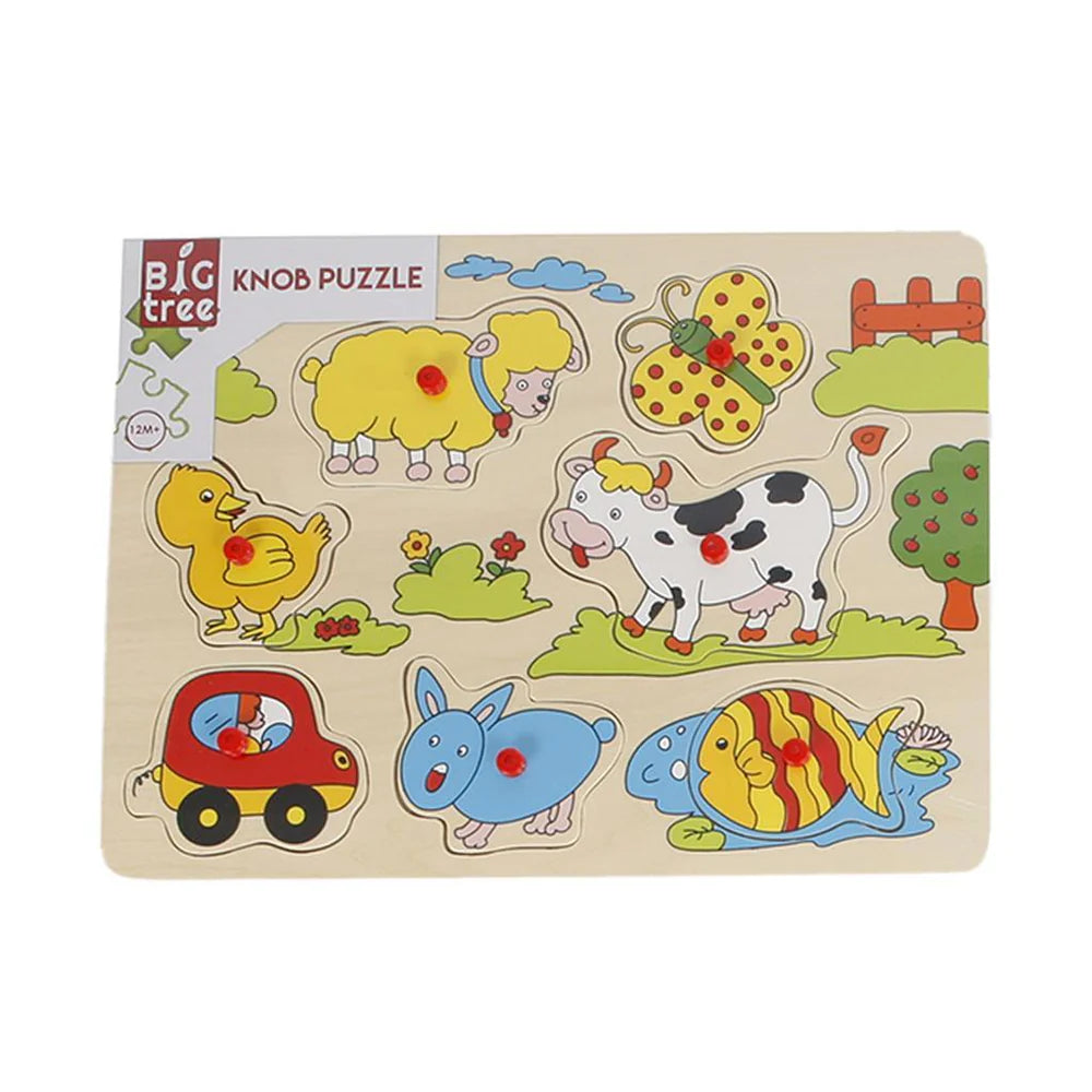 animals wooden puzzle 