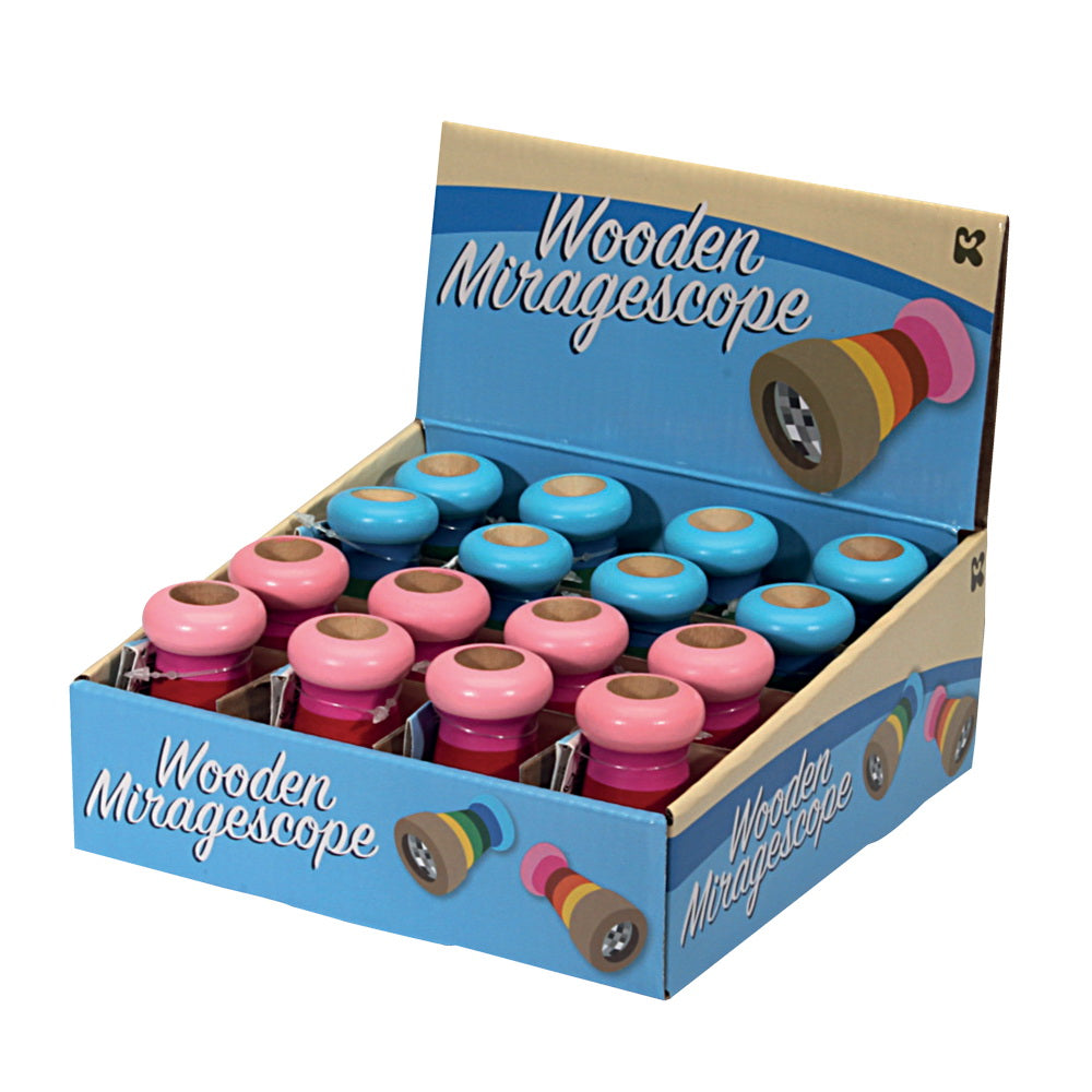 assorted wooden miragescope 