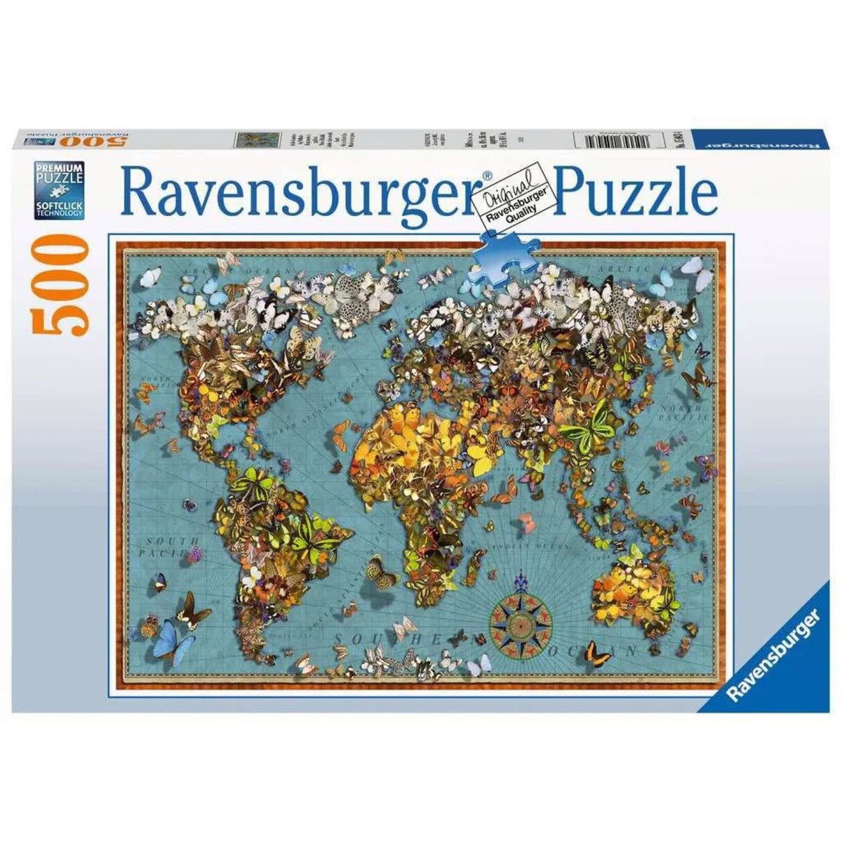 world of butterflies puzzle box 