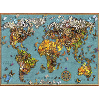 world of butterflies finished puzzle