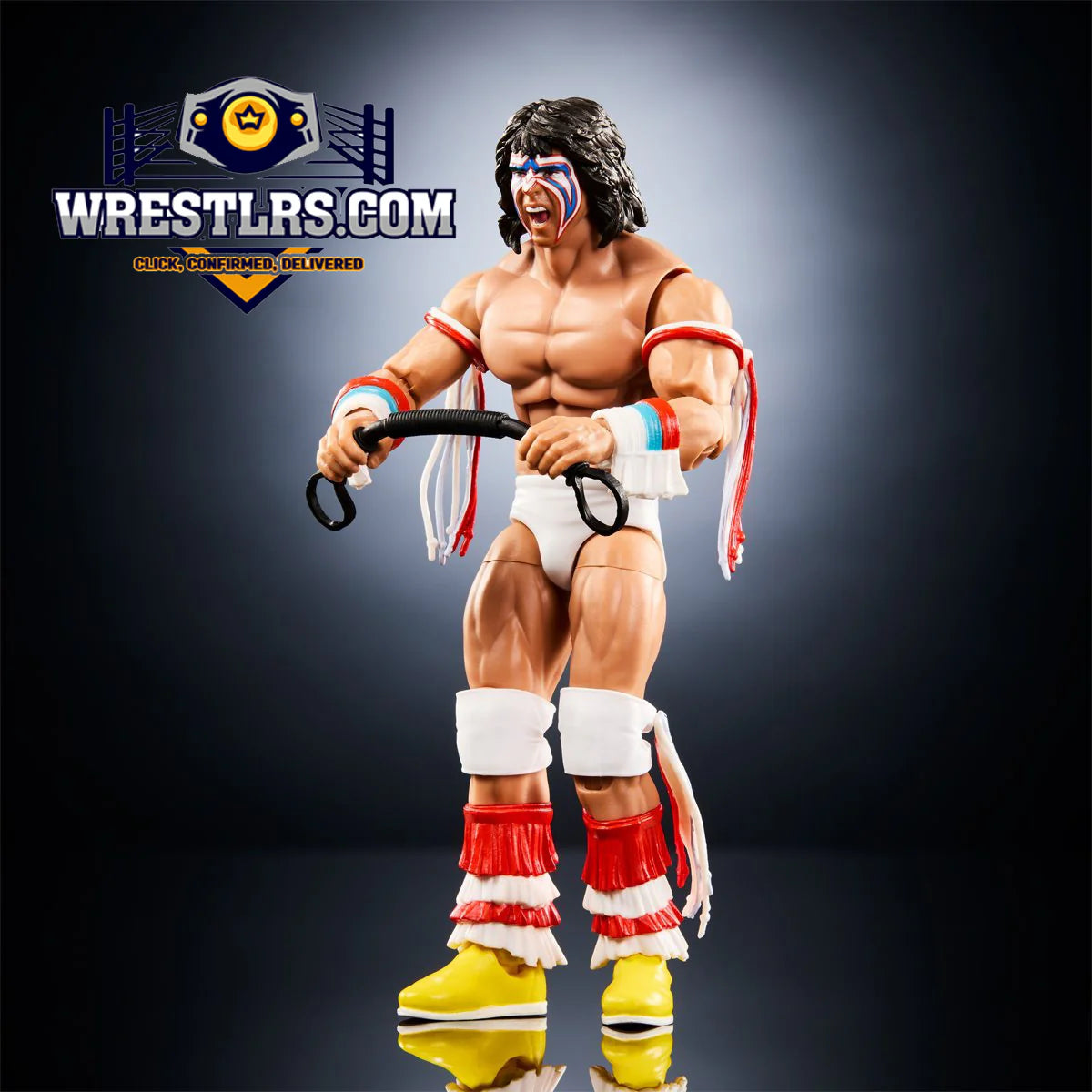 wwe ultimate action figure flexing rope 