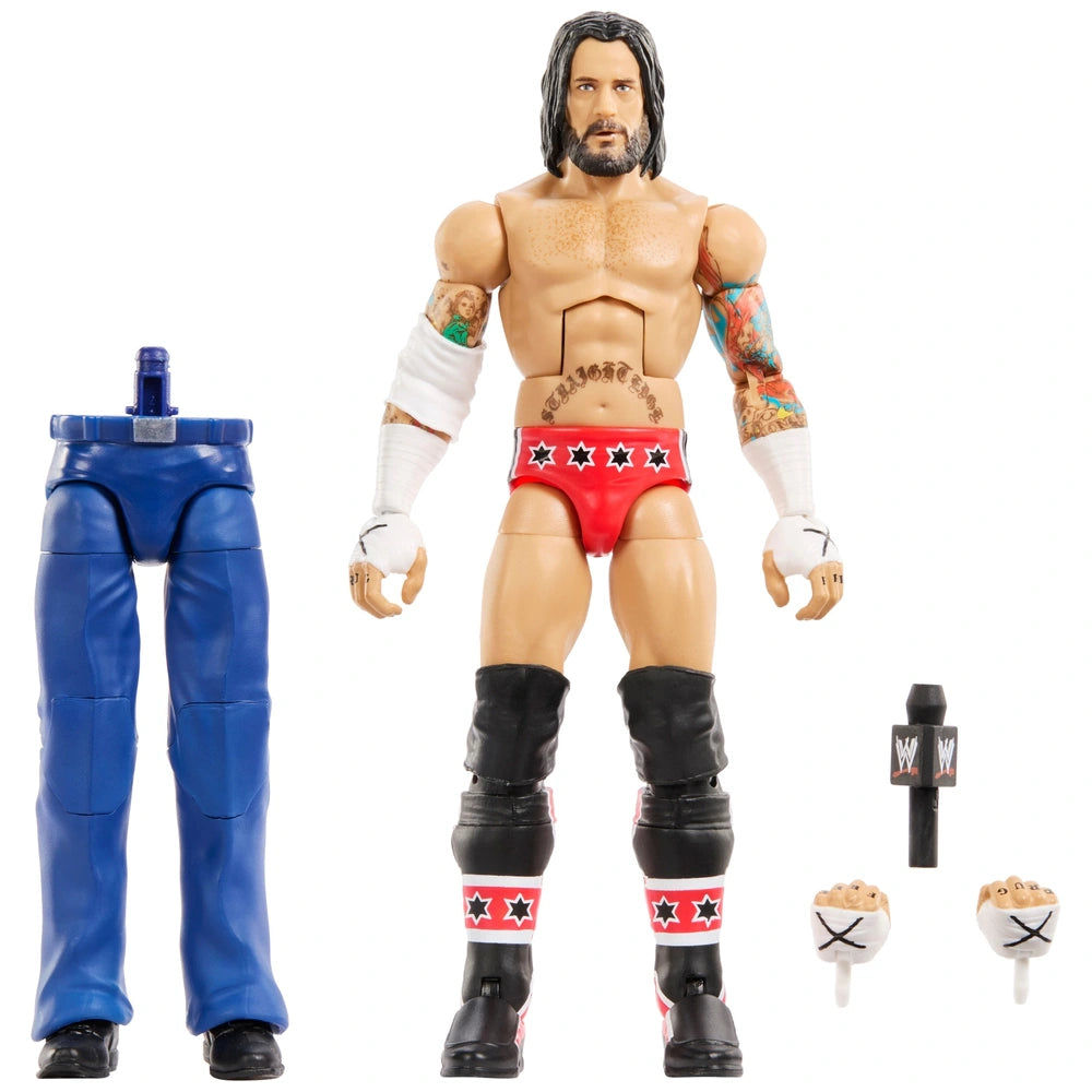 wwe cm punk and accessories 