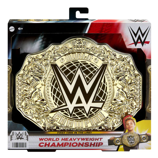 wwe gold belt in packaging 