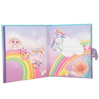 front page of electronic code unicorn diary 