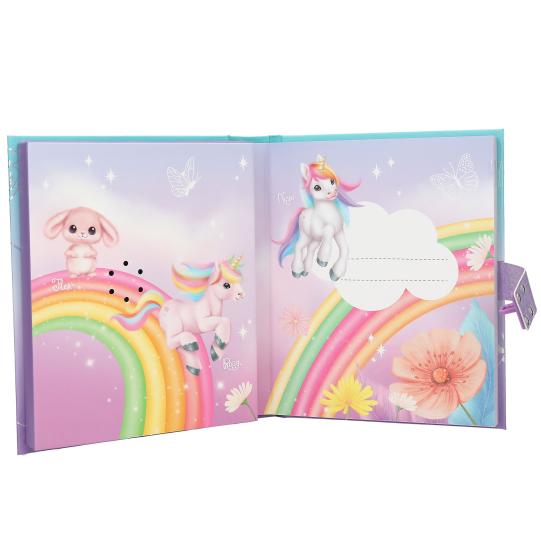 front page of electronic code unicorn diary 