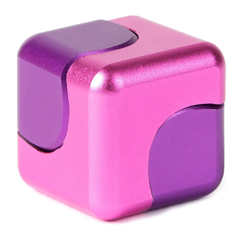Bopster Fidget Spinner Cube Pink & Purple