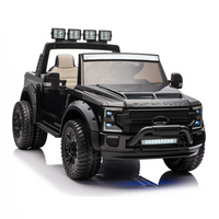 Ford Super Duty F450 24V Electric Ride On Truck Black