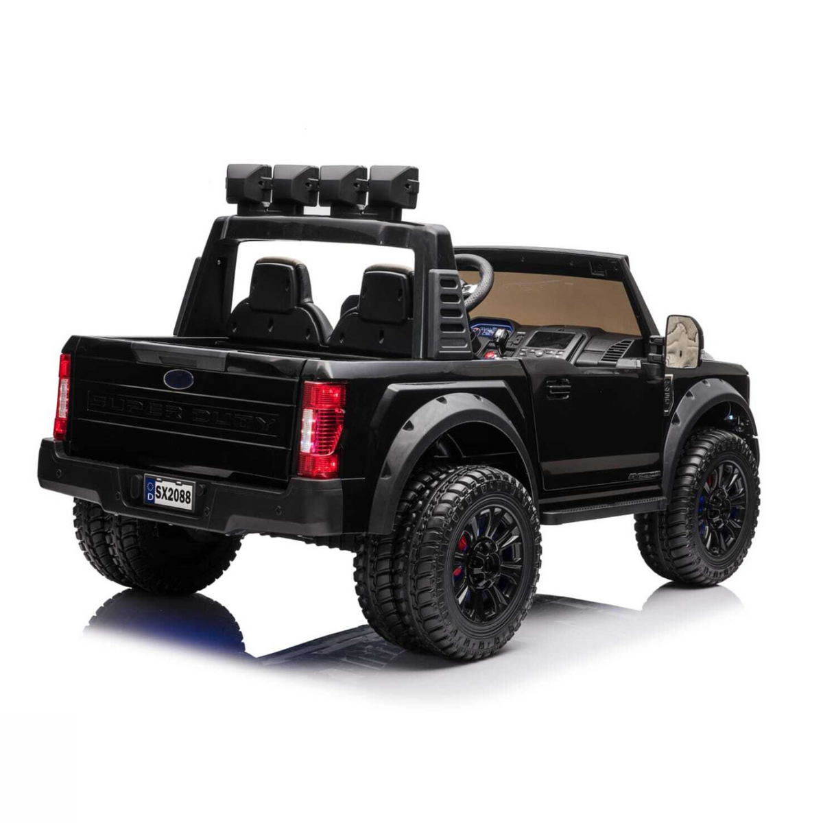 Ford Super Duty F450 24V Electric Ride On Truck Black