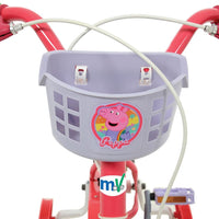 Official Peppa Pig 12" Bike featuring a bright front plaque and fun Peppa graphics.