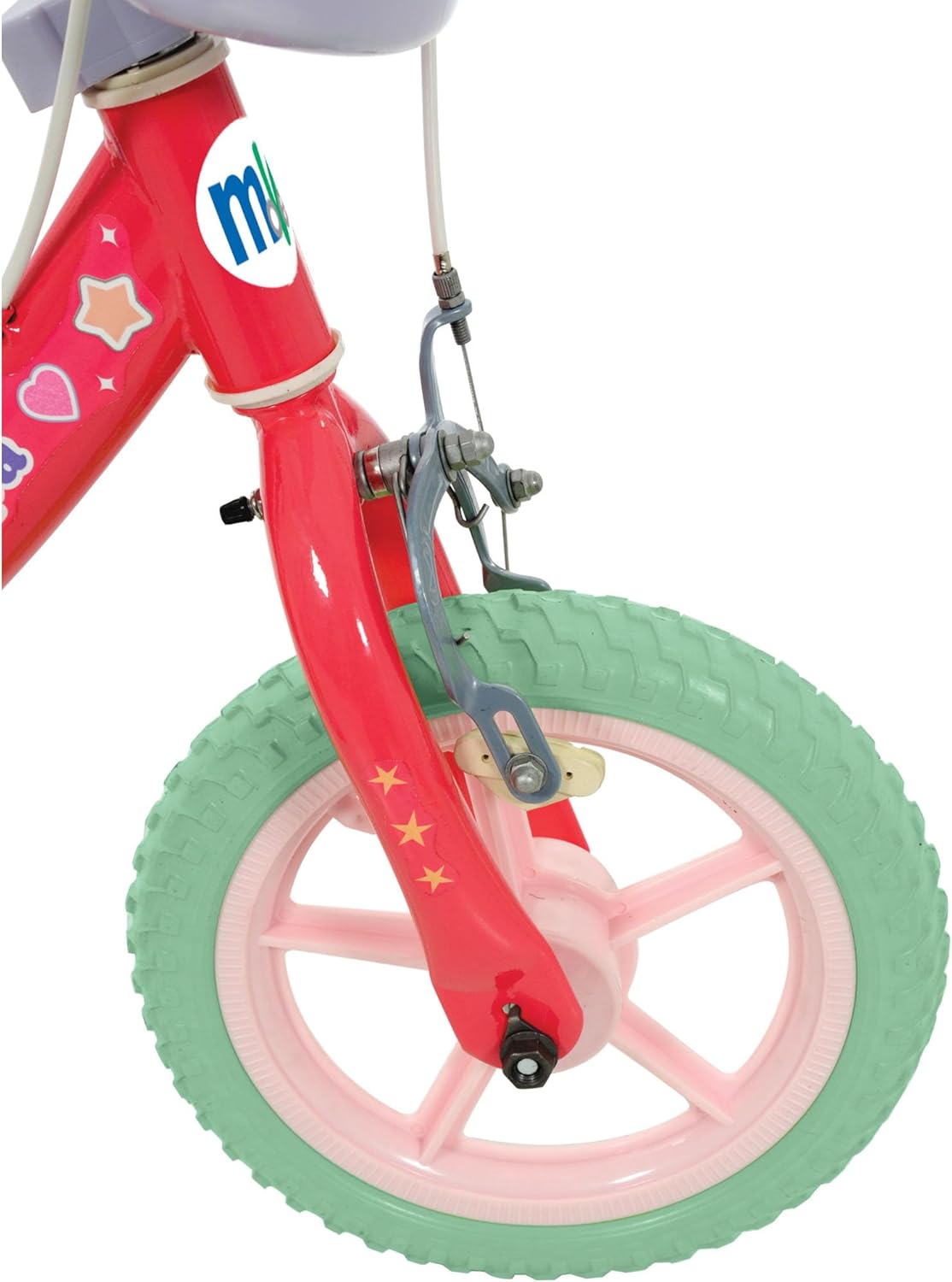 Safe and stylish Peppa Pig 12" Bike designed for young Peppa Pig fans.
