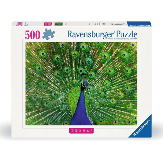 Ravensburger Peacock 500pc puzzle