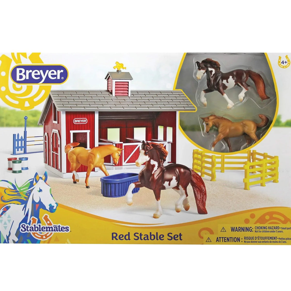 Breyer Red Stable Set