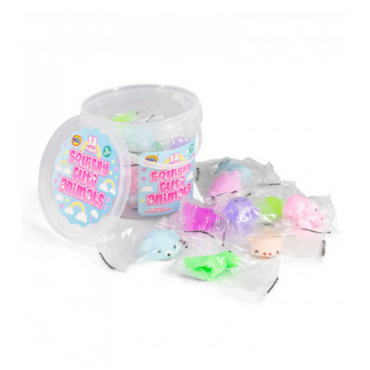 Squishy Cute Animals Tub opened