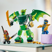 Posable Dragon Mech that Fits One Minifigure Inside
