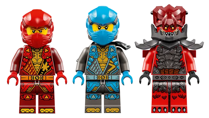 Spinjitzu Lego Ninjago Kai Suits LEGO NINJAGO 71830 Kai's Mech