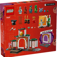 LEGO NINJAGO box packaging showing the Ninja Spinjitzu Temple set.