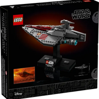 LEGO Star Wars Acclamator-Class Assault Ship™ set box and content unboxed.