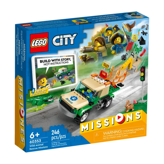 LEGO CITY 60353 Wild Animal Rescue Missions