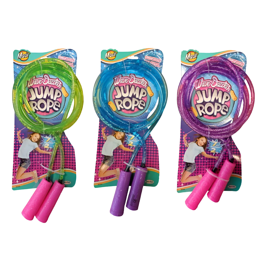 Wave Dazzler Metallic Jump Rope Assorted