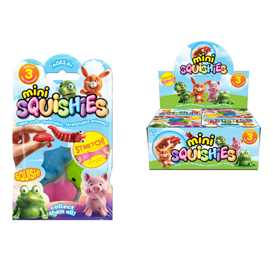 3 Pieces Mini Squishies Assorted