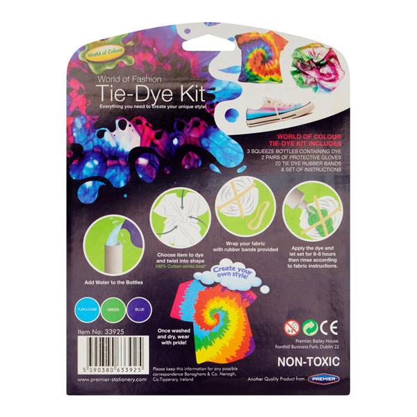 Woc Tie-dye Kit - Turquoise/green/blue