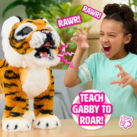 FurReal Gabby the Grow and Roar Tiger interactive plush tiger cub – view 5