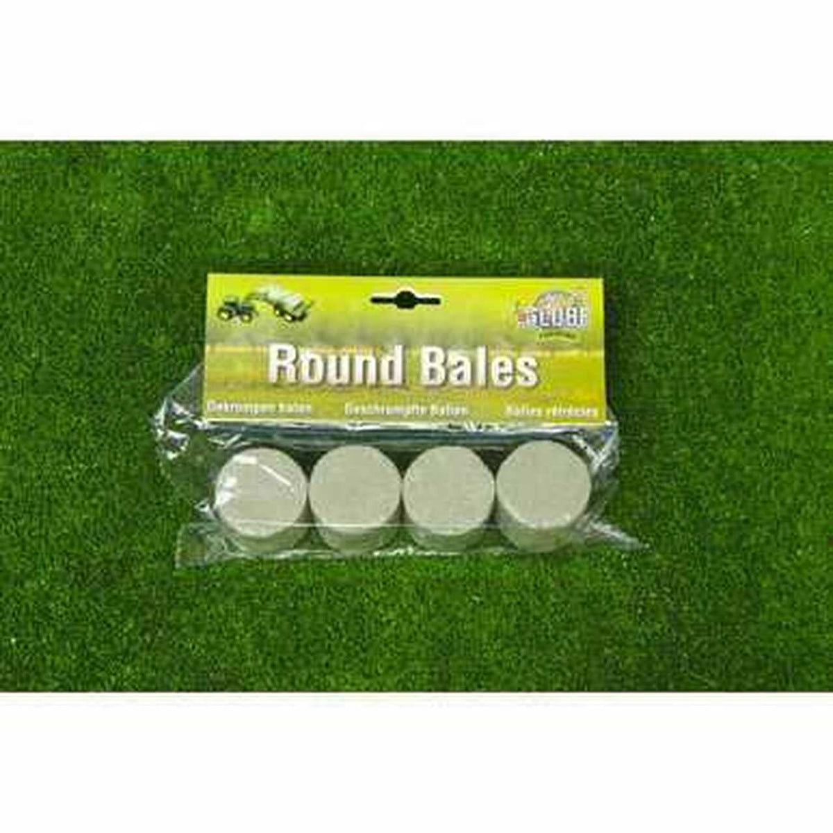 1:32 Set of 4 Round Silage Bales