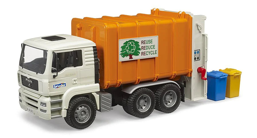 Man Tga Rear Loading Garbage Truck