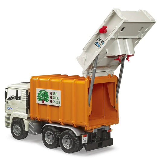 Man Tga Rear Loading Garbage Truck