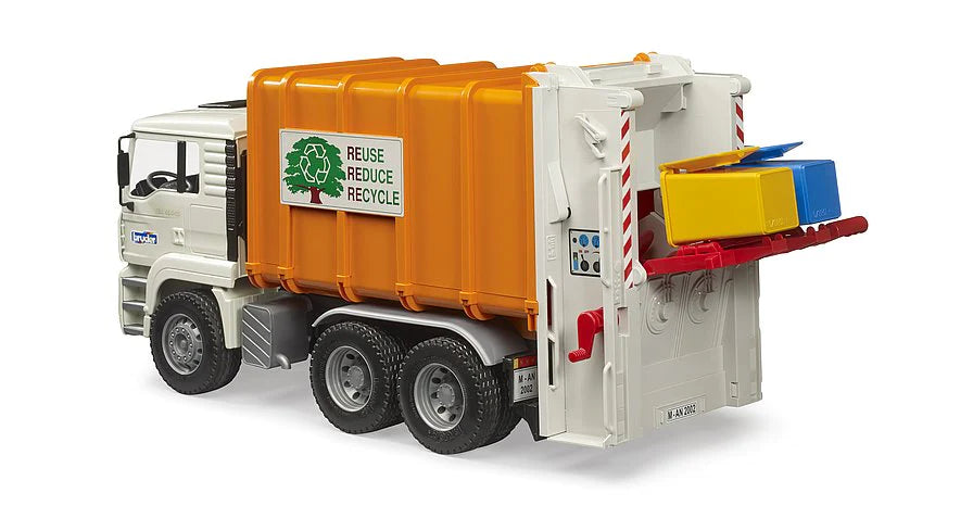 Man Tga Rear Loading Garbage Truck