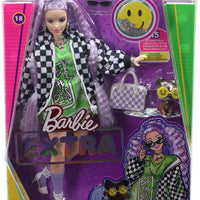 Barbie Extra Curvy Pastel Purple Hair