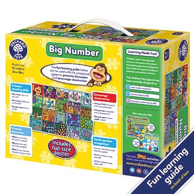 Big Number Jigsaw