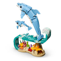 Toys at Foys - LEGO Creator 3in1 31385 Sea Animals: Beautiful Dolphins - model detail 2