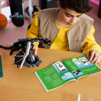 Toys at Foys - LEGO Minecraft 21595 The Ender Dragon - play scene 3