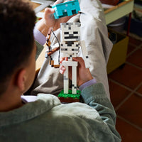 Toys at Foys - LEGO Minecraft 21594 The Skeleton - play scene 2