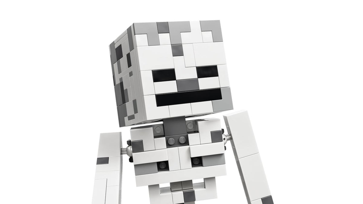 Toys at Foys - LEGO Minecraft 21594 The Skeleton - model detail 1
