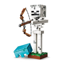 Toys at Foys - LEGO Minecraft 21594 The Skeleton - model detail 2