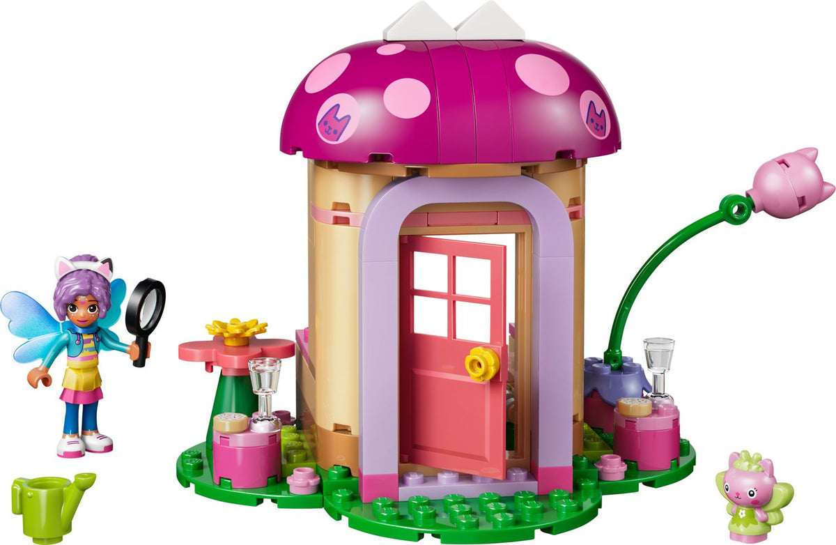 Toys at Foys - LEGO Gabby's Dollhouse 11212 Kitty Fairy's Garden House - built model