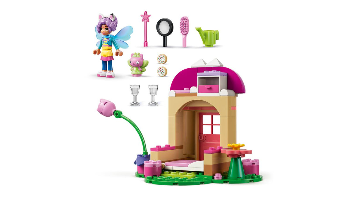 Toys at Foys - LEGO Gabby's Dollhouse 11212 Kitty Fairy's Garden House - model detail 1