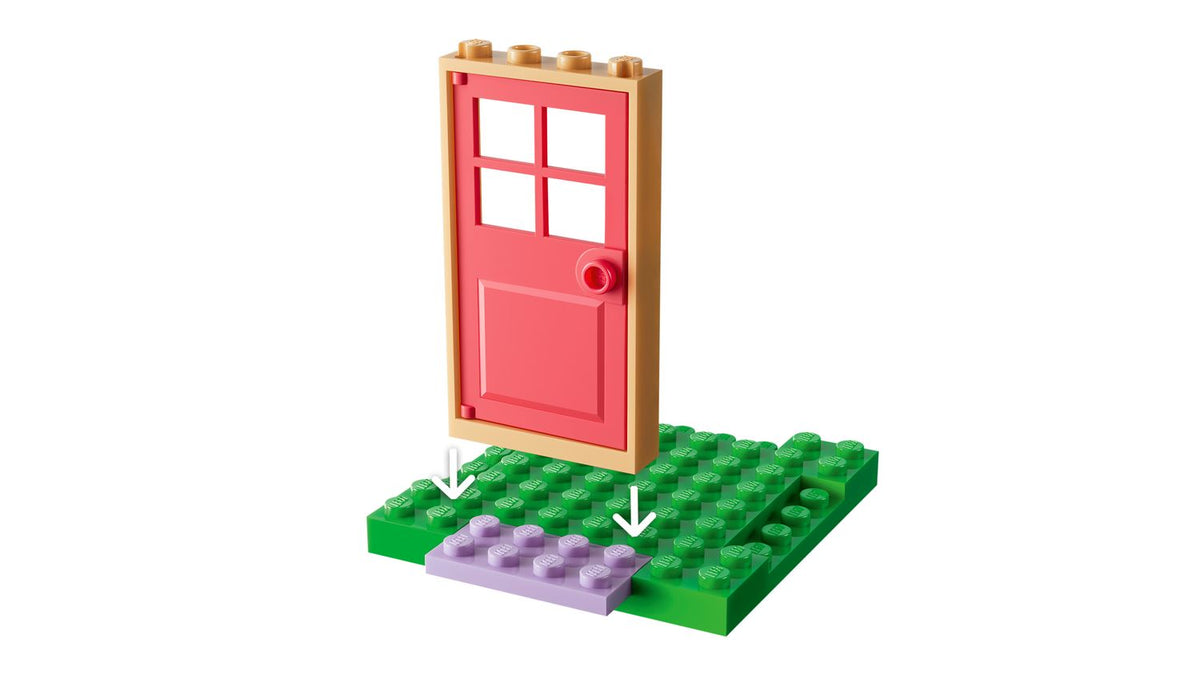 Toys at Foys - LEGO Gabby's Dollhouse 11212 Kitty Fairy's Garden House - model detail 3