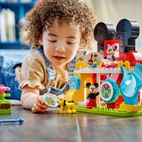 Toys at Foys - LEGO DUPLO 10465 Mickey Mouse Clubhouse with Minnie & Pluto - display setting 2