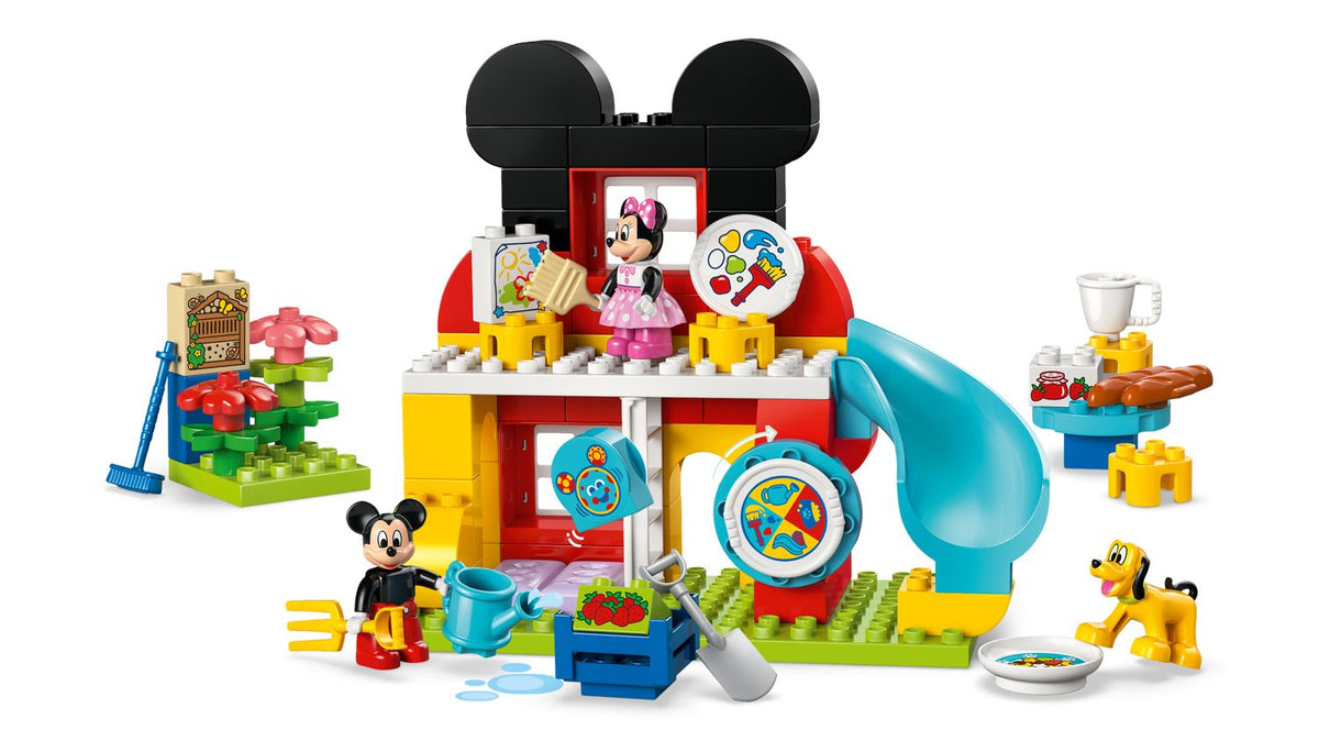 Toys at Foys - LEGO DUPLO 10465 Mickey Mouse Clubhouse with Minnie & Pluto - model detail 1