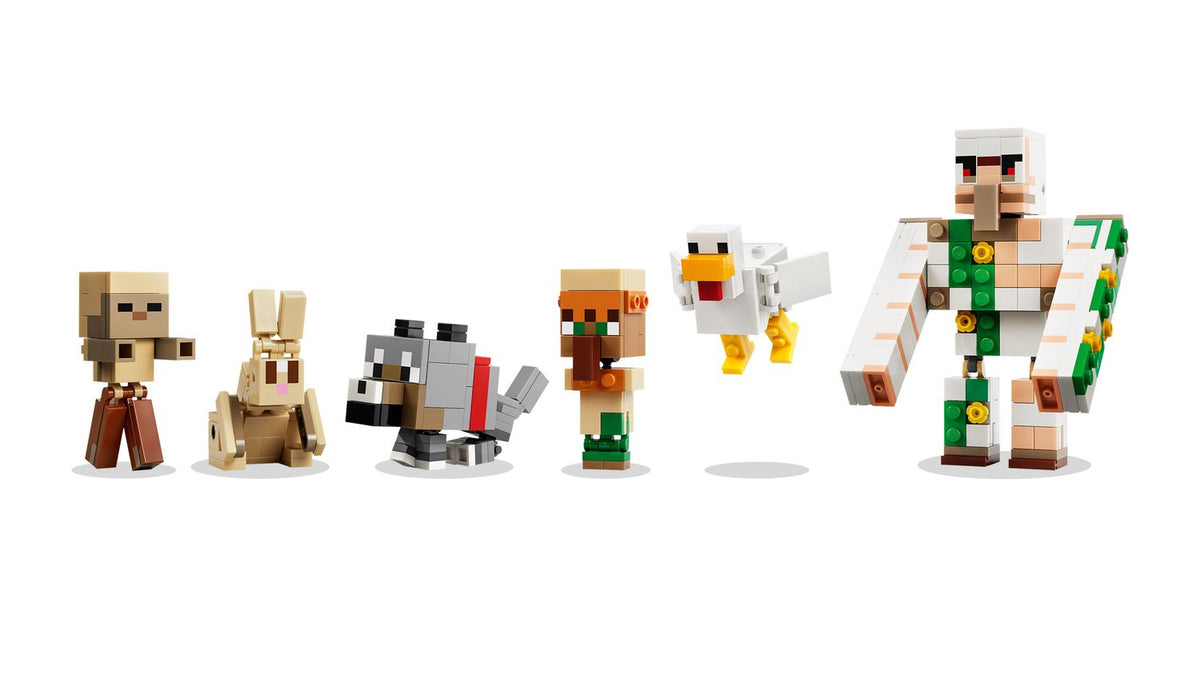 Toys at Foys - LEGO Minecraft 21592 Chicken Jockey Desert Attack - model detail 1